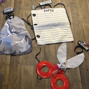 🪨📝✂️Rock, Paper, Scissors Kids Costume Set